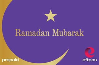 Ramadan Mubarak- eftpos