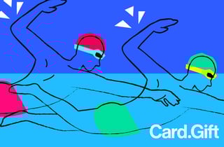 Swimming - Card.Gift