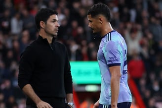 Arsenal make decision on William Saliba red card appeal