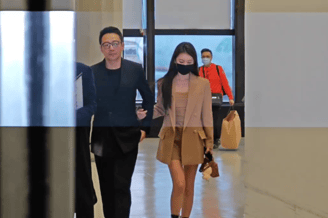 汪小菲直奔信義區豪宅「外面又下雨」! 來台開戰S媽低調不發聲