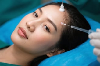 ค้นพบความลับของใบหน้าที่ดูอ่อนเยาว์และสมดุลด้วยฟิลเลอร์หน้าผาก