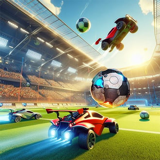 Rocket Car Soccer League Games