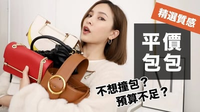 不想撞包?預算不夠?5款平價質感包包&品牌分享 Designer Bag Collection|黃小米Mii
