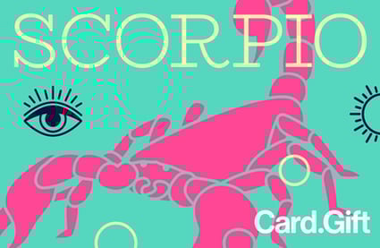Scorpio- Card.Gift