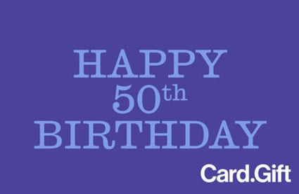 50th Bday - Card.Gift