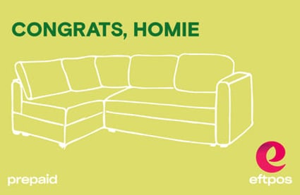 Congrats Homie - eftpos