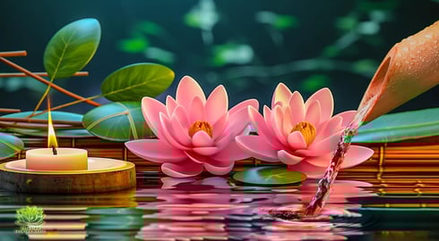 Relaxing Music Healing Stress,  Anxiety and Depression 🌿 Sounds of Nature & Water Sound, Calm Music.