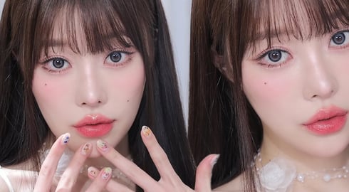 장원영 호소인 메이크업 i love wonyoung♥ㅣ+어뮤즈 팔레트 선물