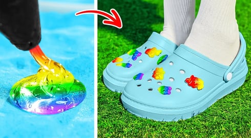 MUST-TRY GLUE GUN HACKS 🎨 CREATIVE CRAFT IDEAS