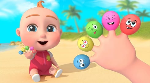 手指家族 🖐️ Finger Family 👶  | 經典熱門兒歌 | 動畫 |  PukaCoco - 兒歌與童謠 Kids Song & Nursery Rhymes