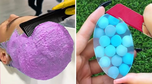 1 Hour Oddly Satisfying Video that Relaxes You Before Sleep with Calming Music | Stress-relief