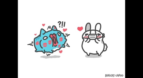 [BugCat-Capoo] Flash kiss