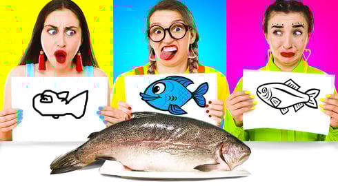 DRAW AND EAT CHALLENGE | Prank Wars by Multi DO Challenge