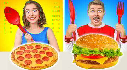 LAST TO STOP EAT CHALLENGE for 24 HOURS by Multi DO
