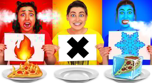 HOT, COLD or NOTHING CHALLENGE by Multi DO