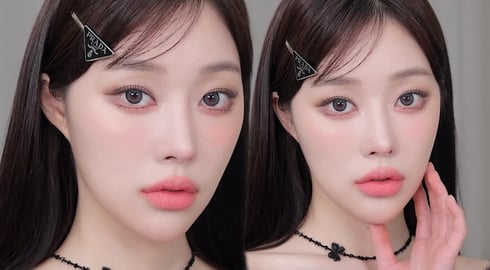 시크한 냉미녀로 보이지만 사실은 매우 여린 극F재질 메이크업💋🖤ㅣMINCARONG