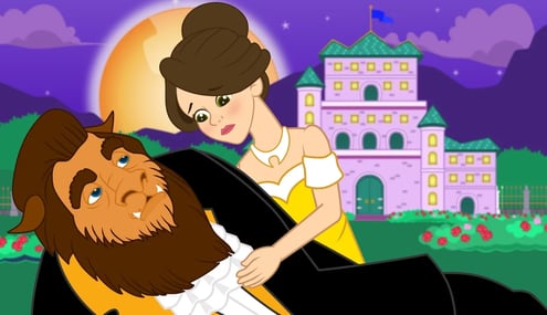 Beauty and the Beast bedtime story for children | Beauty and the Beast Songs for Kids