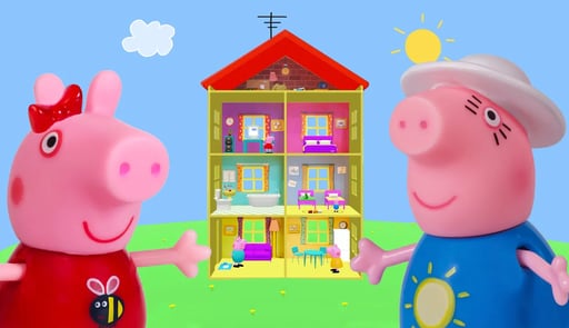 Peppa Pig Game | Crocodile Hiding in Toys Pretending To Be Mommy Pig