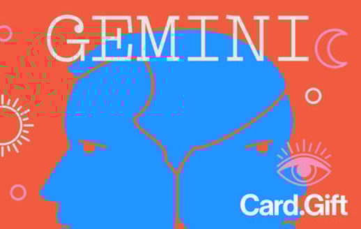 Gemini- Card.Gift