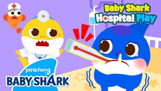 Shark Family Goes to Baby Shark Hospital! | Baby Shark's Hospital Play | Baby Shark Official