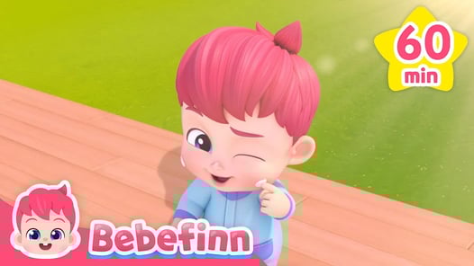 Summer Vacation with Bebefinn! Baby Shark, Go Away Rain!⎪+more Compilation⎪Nursery Rhymes for Kids