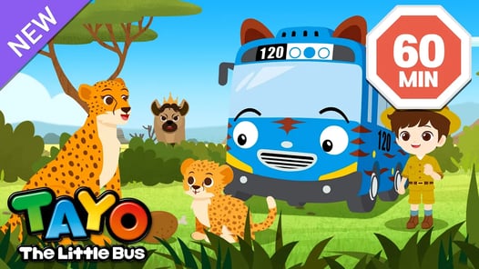 El autobús Safari Tayo Episodios completos | Aprender animales para niños | Tayo Español