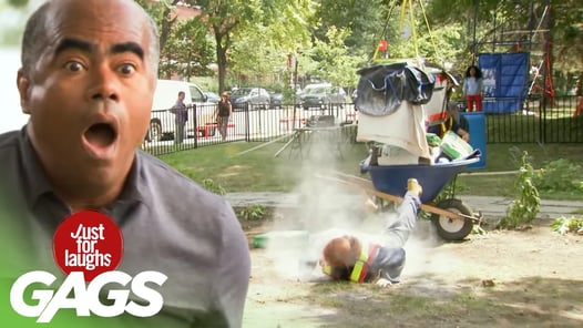 Strangers Accidentally ATTACK Construction Worker