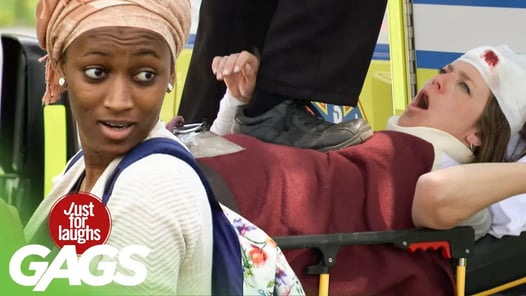 Paramedic Stomps On Injured Woman