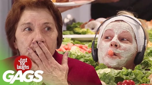 Stranger Gets Hit In The Face With Plank Of Wood, Massage Prank, Awkward FACIAL Prank