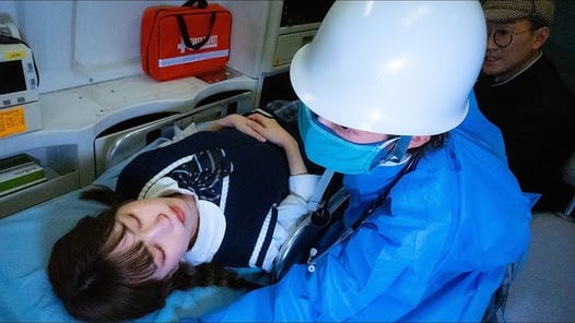 どみちゃんが救急車で運ばれました、、、、、、、、、、【寸劇】