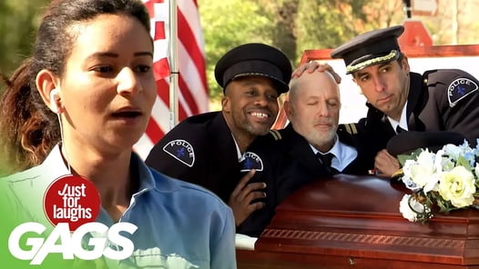 Police Funeral Photoshoot