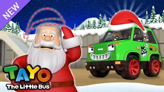 うたアニメ l 帽子が無くなりました🎅🏻👒 l メリークリスマス🎄 l サンタクロース l ちびっこバスタヨ