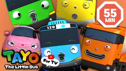 ¡Mira nuestras caras divertidas! | Aprende expresiones | Caricatura para niños | Tayo Español