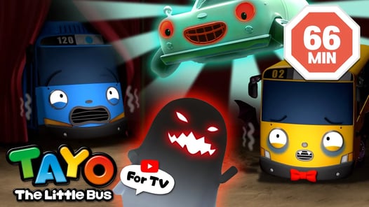 ¿Es el Monstruo de la Sombra? | Dibujos animados para niños | Tayo El Pequeño Autobús