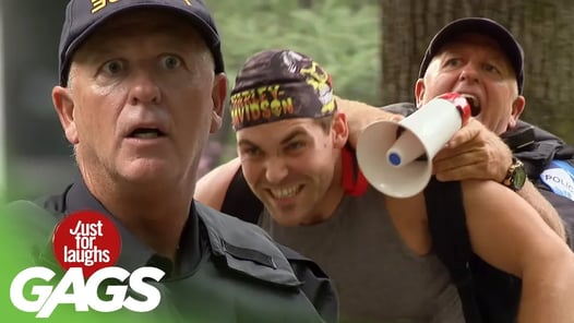 Instant Cop Prank - Just For Laughs Gags