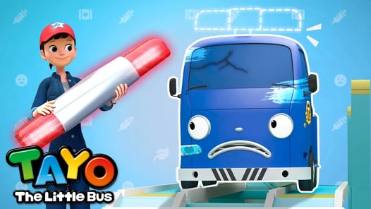 Car Repair Shop Song🛠️ | Tayo Rescue Team Song | Song for Kids | Tayo the Little Bus