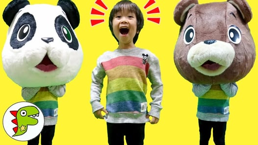 夢の中で動物さんに変身しちゃった!部屋の中で走るのは危ない?トイキッズ