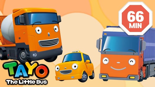 Episodios Tayo | 🧡Compilación de vehículos Naranja🧡 | dibujo animado para niños | Tayo Español