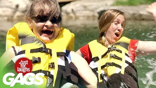 Crashing into a Canoe Prank