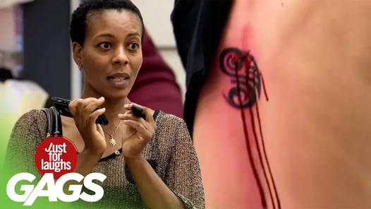 Tattoo Gone Wrong, Old Man Baby, Extra Long Arm Prank