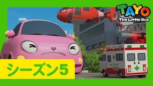 ちびっこバス タヨ l はたらくくるま l 5 シリーズ 21 エピソード l ハートが大きくなっちゃった l Tayo Japanese Episode