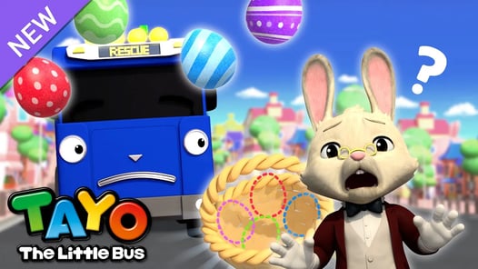 Colorful Eggs are Missing | RESCUE TAYO | Easter Song for Kids | Tayo the Little Bus