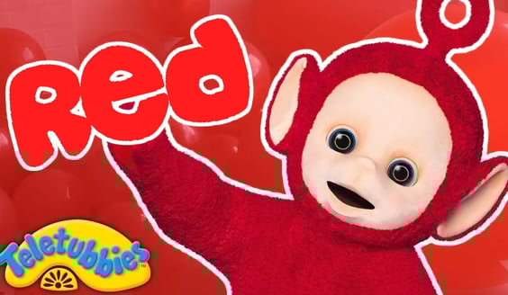 RED! Po Learns About Colours | Toddler Learning | Grow With The Teletubbies