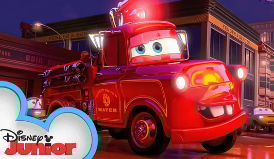 Rescue Squad Mater | Pixar's Cars Toon - Mater’s Tall Tales  |  @disneyjunior