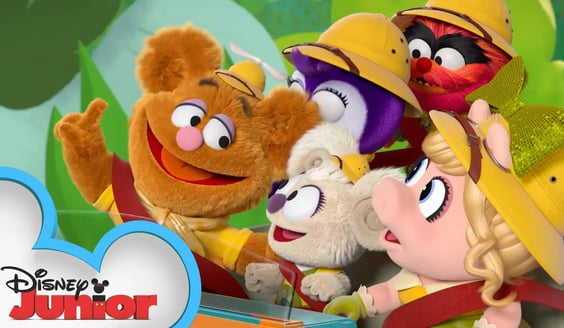 Backyard Safari | Muppet Babies | @disneyjunior