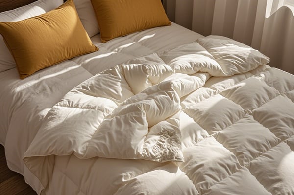 今だけ!50%オフで手に入れる軽量であったかい贅沢羽毛ふとん!