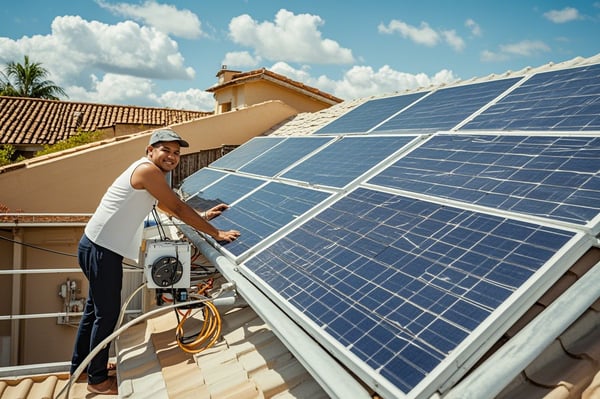 Revelando o Processo de Instalação do Painel Solar: Da Escolha à Experiência de Energia Gratuita!