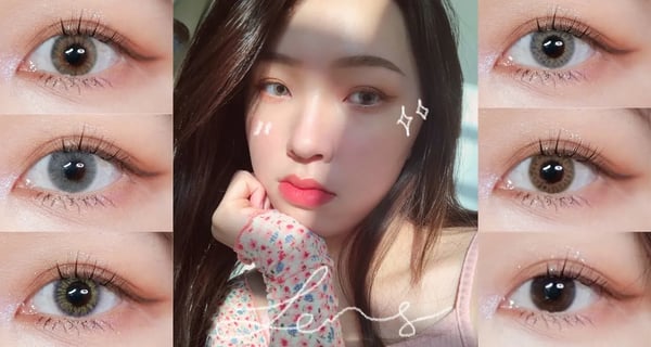 愛用隱眼推薦💘小直徑、混血感、零放大 拍照都是戴這款📷OPT/KARACON/Vlens Favorite Contact Lenses  | heyitsmindy