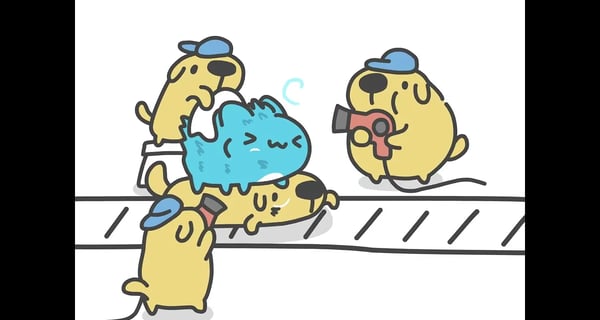 [BugCat-Capoo] DogDog bathing team