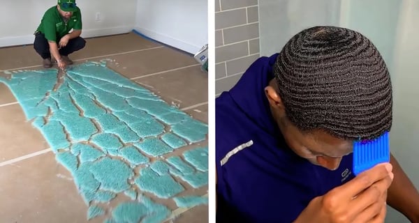 Oddly Satisfying Video with Calming Deep Sleep Music _ Stress Relief & Meditation #Z51